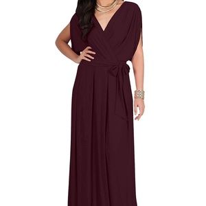 Maroon wine dress xl never worn